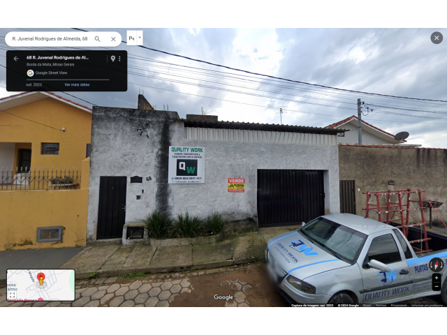 14180 - Um terreno urbano com 176,00 metros quadrados situado na Rua Juvenal Rodrigues de Almeida, número 68